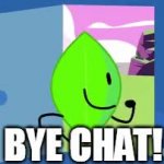 Bye chat GIF Template