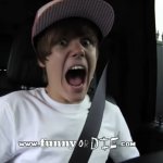 Justin Bieber Screaming