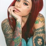 beautifull tattooed girl