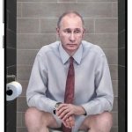 Putin on pooper