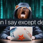 Russian hacker bear what can I say except delete this