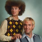 Matt Stone Trey Parker 70's style portrait