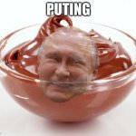 pudding | PUTING | image tagged in bad pun dog,ukraine,putin,vladimir putin,joe biden,bernie sanders reaction nuked | made w/ Imgflip meme maker