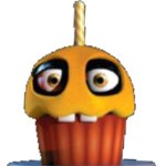 Fnaf golden cupcake