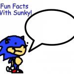 Fun Facts With Sunky! template