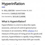 Hyperinflation definition