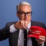 Keith Olbermann mangles a MAGA hat meme