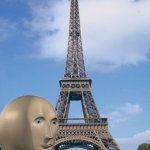 me in paris | ME IN PARIS; BANJO MISSER | image tagged in pray for paris | made w/ Imgflip meme maker