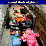 How Ukrainian children spend their nights meme