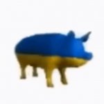 Ukrainian Pig GIF Template