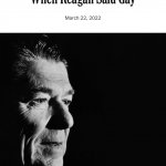 When Reagan said gay