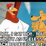 Foghorn meme