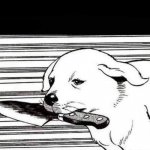 Knife Dog template