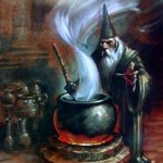 wizard cauldron meme