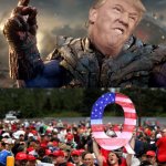 Trump Thanos QAnon Dallas