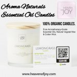 Aroma Naturals Essential Oil Candles