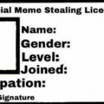 meme stealing license