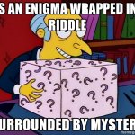 Engima Riddle Mystery