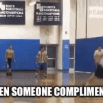 I am a mirror and your glue, whenever you compliment me I’ll make sure to bounce that off and onto you | *COMPLIMENT*; NO YOU; ME WHEN SOMEONE COMPLIMENTS ME: | image tagged in gifs,compliment,funny,freeeeeeedom lady | made w/ Imgflip video-to-gif maker