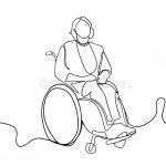 wheelchair drawing