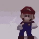 Mario dance GIF Template