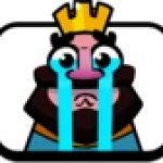 Clash Royale King Crying meme