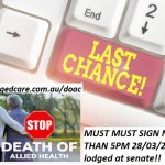 Stop the #deathofalliedhealth in nursing homes