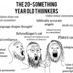 20-something year old thiiinkers meme