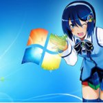 Windows 7 anime chan