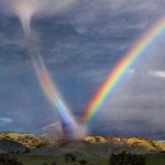 Kansas Tornado vs Rainbow meme