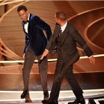 Will Smith slaps Chris Rock full