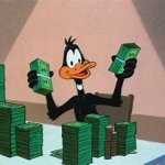 Donald duck money template