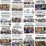 January 6th failed coup insurrection newspaper headlines