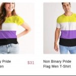 Binary non-binary shirts meme