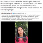 Tulsi Gabbard Tulsisplains her biolab comment