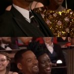 Will Smith crying vs Will Smith laughing