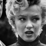 Marilyn Monroe sad