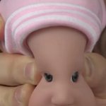 Distorted Baby head