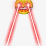 Laser Eyes Laughing Emoji