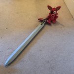 Foxy with sword