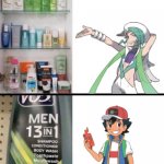 What kind of person are you? | What kind of person are you? | image tagged in shampoo,pokemon,ash ketchum,beauty,hair,shower | made w/ Imgflip meme maker