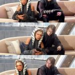 Ahsoka and Anakin meme