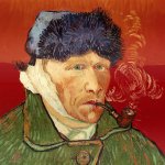 Van Gogh with Bandaged Ear