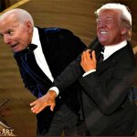 Trump slaps Biden