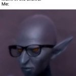 Goblin Tinkerer Questions Your Worthiness to Exist | Me: gets home from school to poop
Mom: in the shower
Me: | image tagged in goblin tinkerer questions your worthiness to exist | made w/ Imgflip meme maker