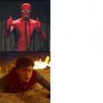 Spider-man good and not good meme meme