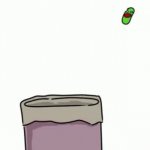 Trash Bean GIF Template