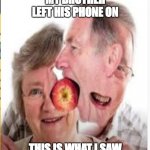 Brother | MY BROTHER LEFT HIS PHONE ON; THIS IS WHAT I SAW | image tagged in weird | made w/ Imgflip meme maker