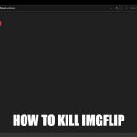 how to kill | press that; HOW TO KILL IMGFLIP | image tagged in how to kill imgflip | made w/ Imgflip meme maker