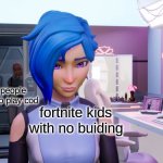 Evelyn walking up on Tari | people who play cod; fortnite kids with no buiding | image tagged in evelyn walking up on tari | made w/ Imgflip meme maker